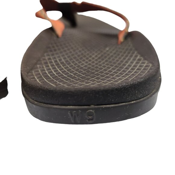 Women's Chaco Flip Flops Size W9 Vibram Soles Durable Comfortable Footwear - Picture 5 of 9